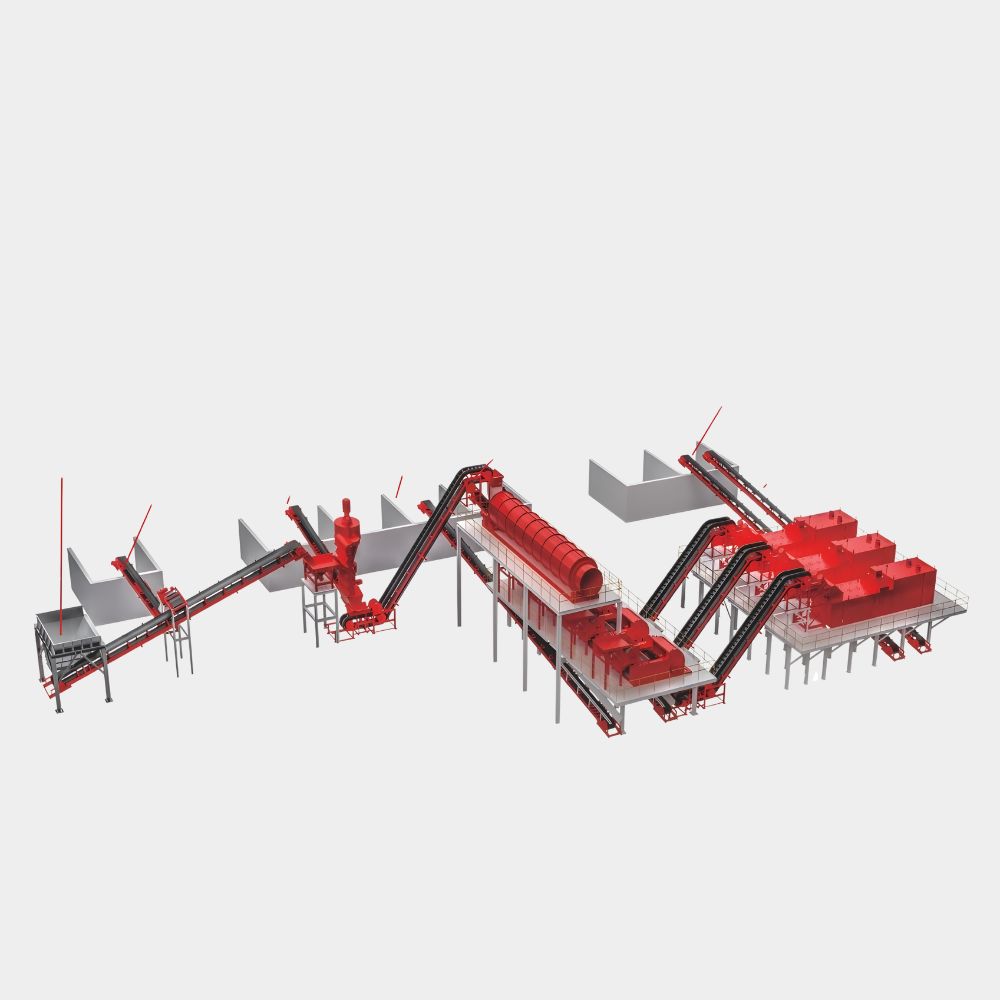 Aluminum Scrap Intelligent Sorting Line